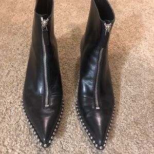 Alexander wang Erin black booties size 39 1/2